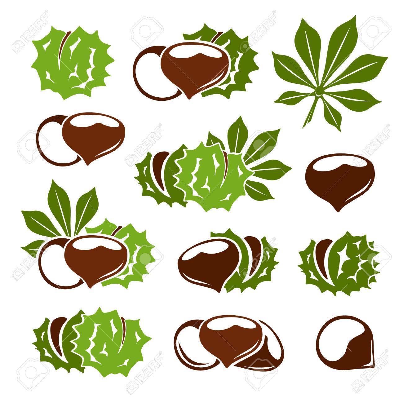 Collection D Icones De Chataignes Les Noix Avec Les Symboles Vecteurs Feuilles Dans Le Style Stencil Clip Art Libres De Droits Vecteurs Et Illustration Image Collection D Icones De Chataignes Les Noix Avec Les Symboles Vecteurs Feuilles Dans Le Style Stencil Clip Art Libres De Droits Vecteurs Et Illustration Image