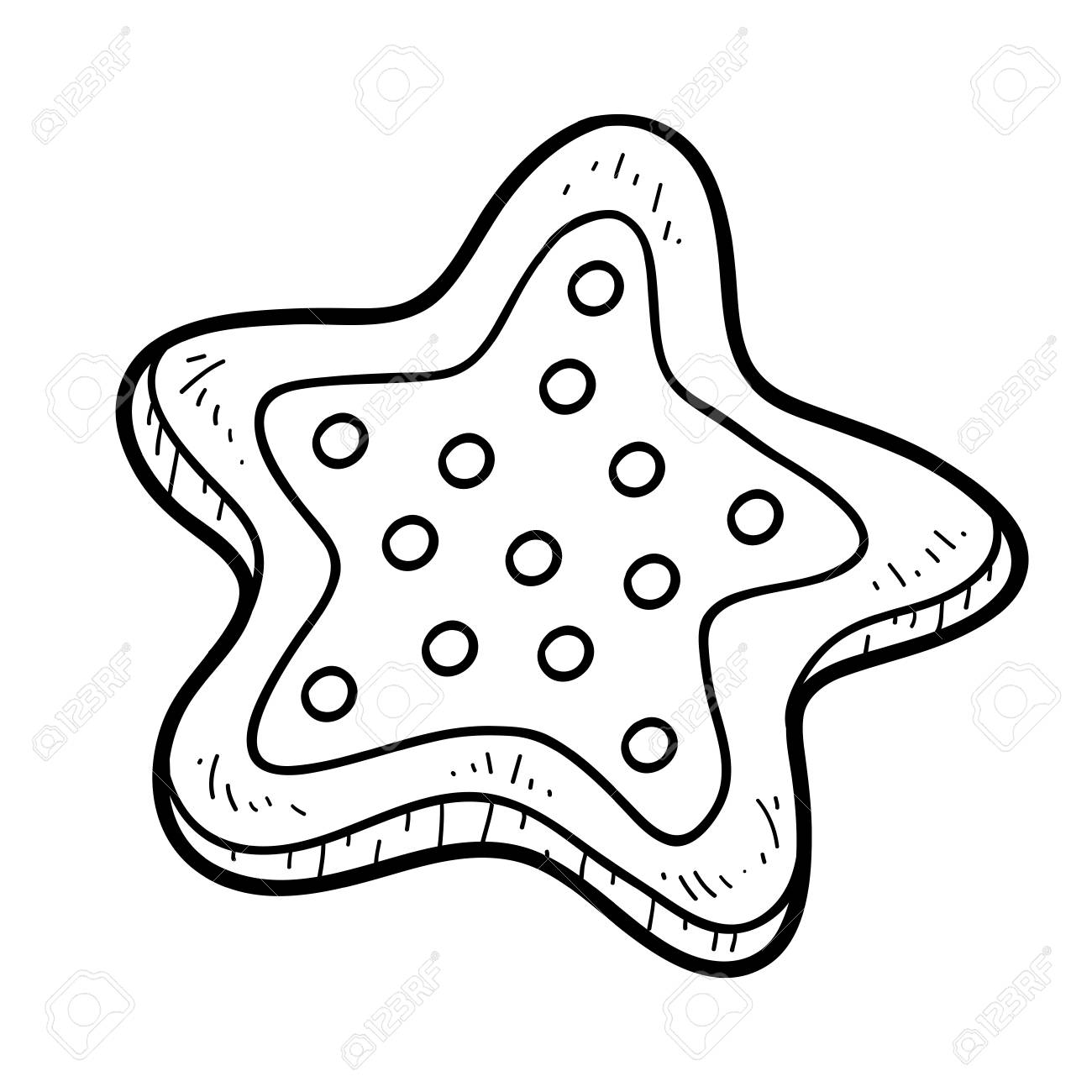 子供 ぬりえページ クッキーの塗り絵のイラスト素材 ベクタ Image 59235548