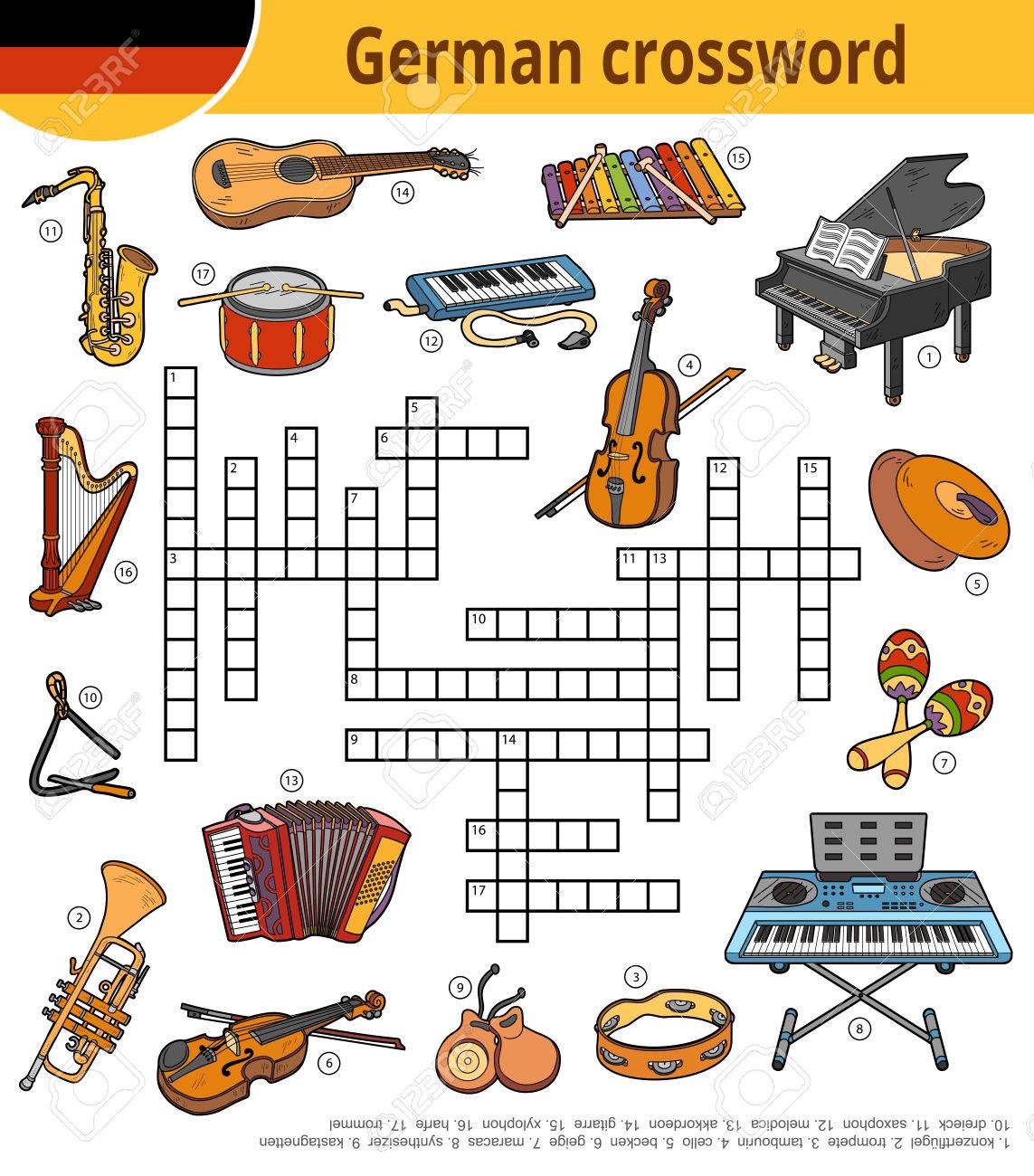 instrumentos musicales en ingles para niños de primaria