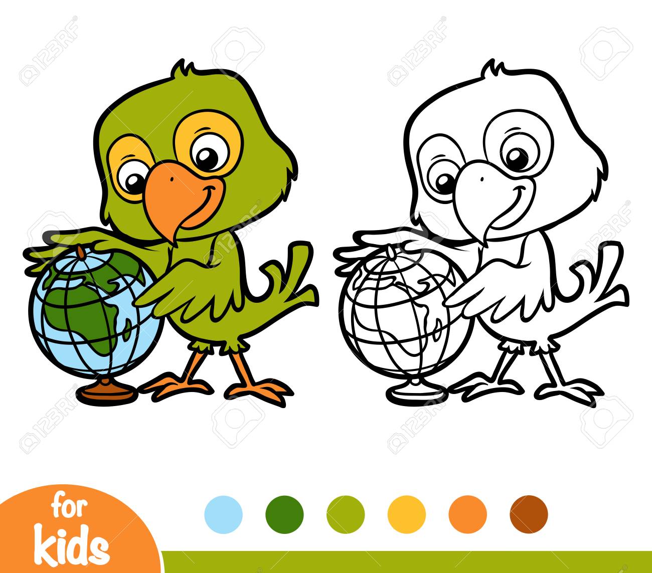 Featured image of post Loro Para Colorear Para Ni os
