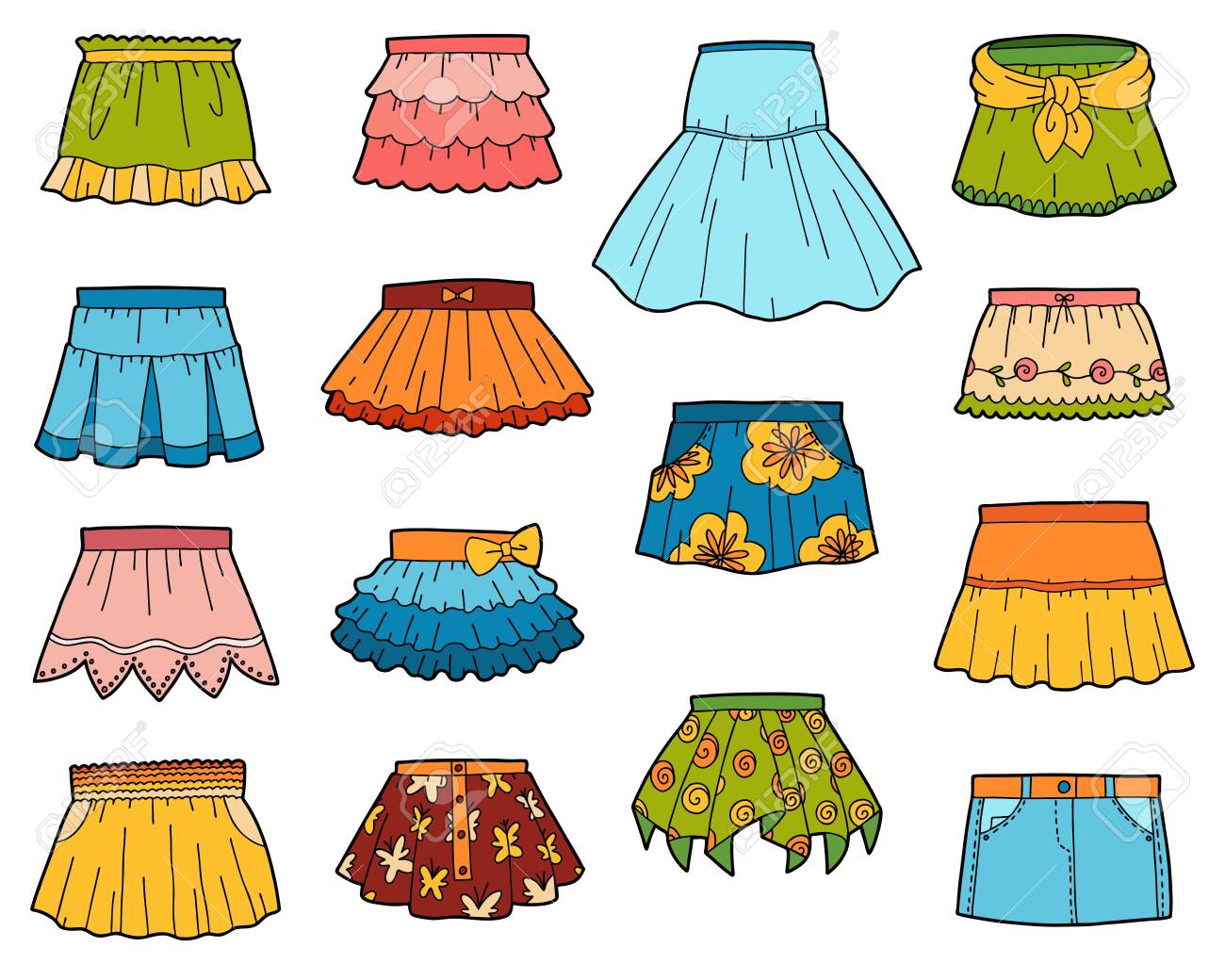 Skirt color Clearance