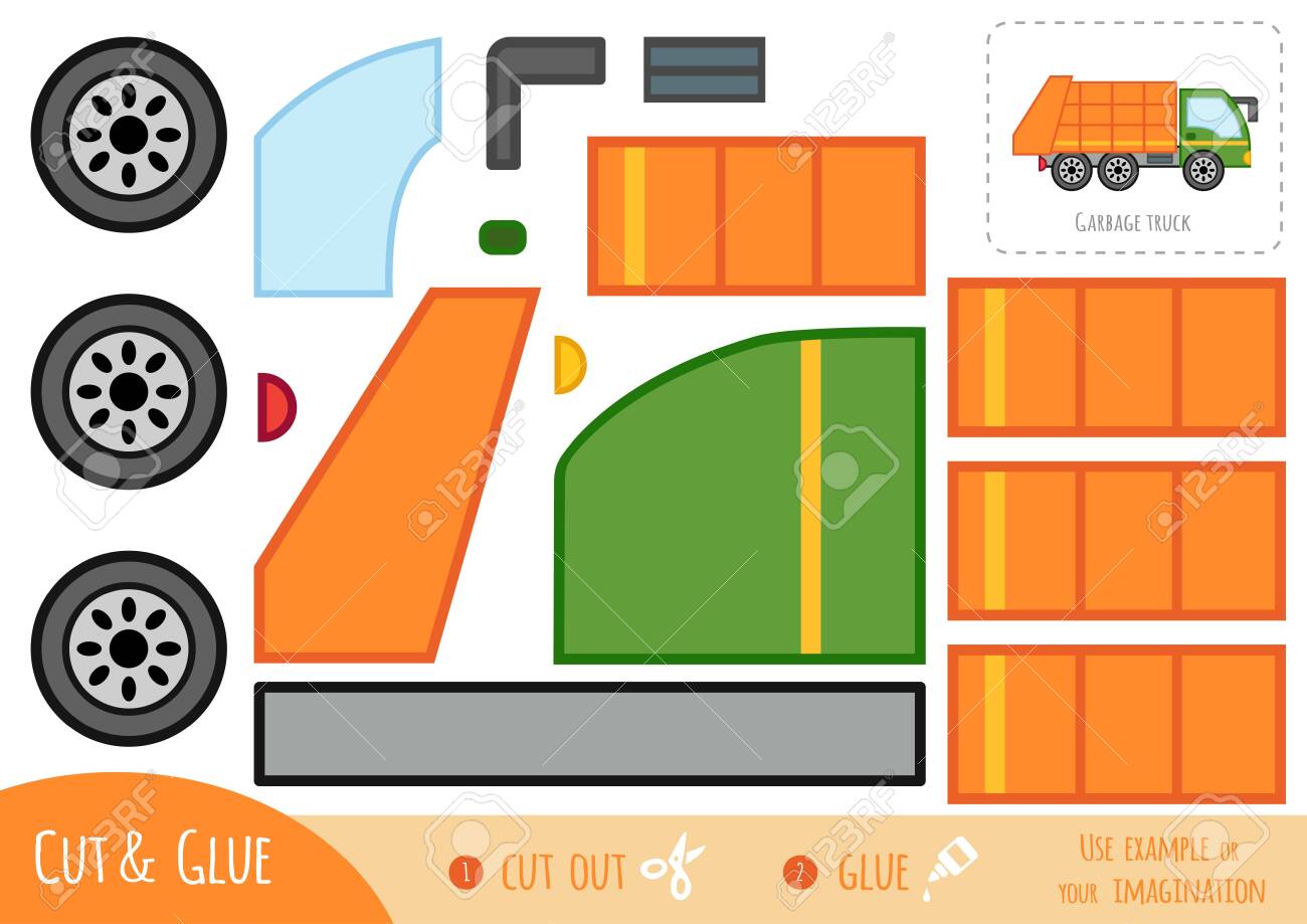 Education Paper Game For Children Garbage Truck Use Scissors And Glue To Create The Image Ilustraciones Vectoriales Clip Art Vectorizado Libre De Derechos Image 139187643 education paper game for children garbage truck use scissors and glue to create the image ilustraciones vectoriales clip art vectorizado libre de derechos image 139187643