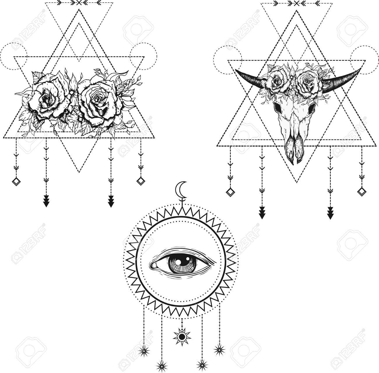 all seeing eye symbol sacred geometry third eye buffalo skull all seeing eye symbol sacred geometry third eye buffalo skull