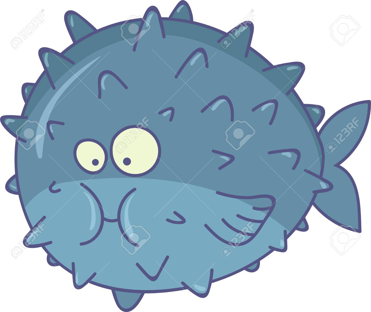 blue blowfish