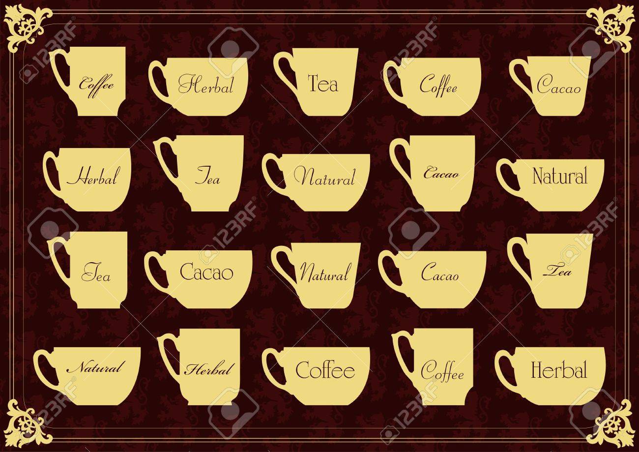 Vintage Coffee Cup Vector Vintage Coffee Cup Vector