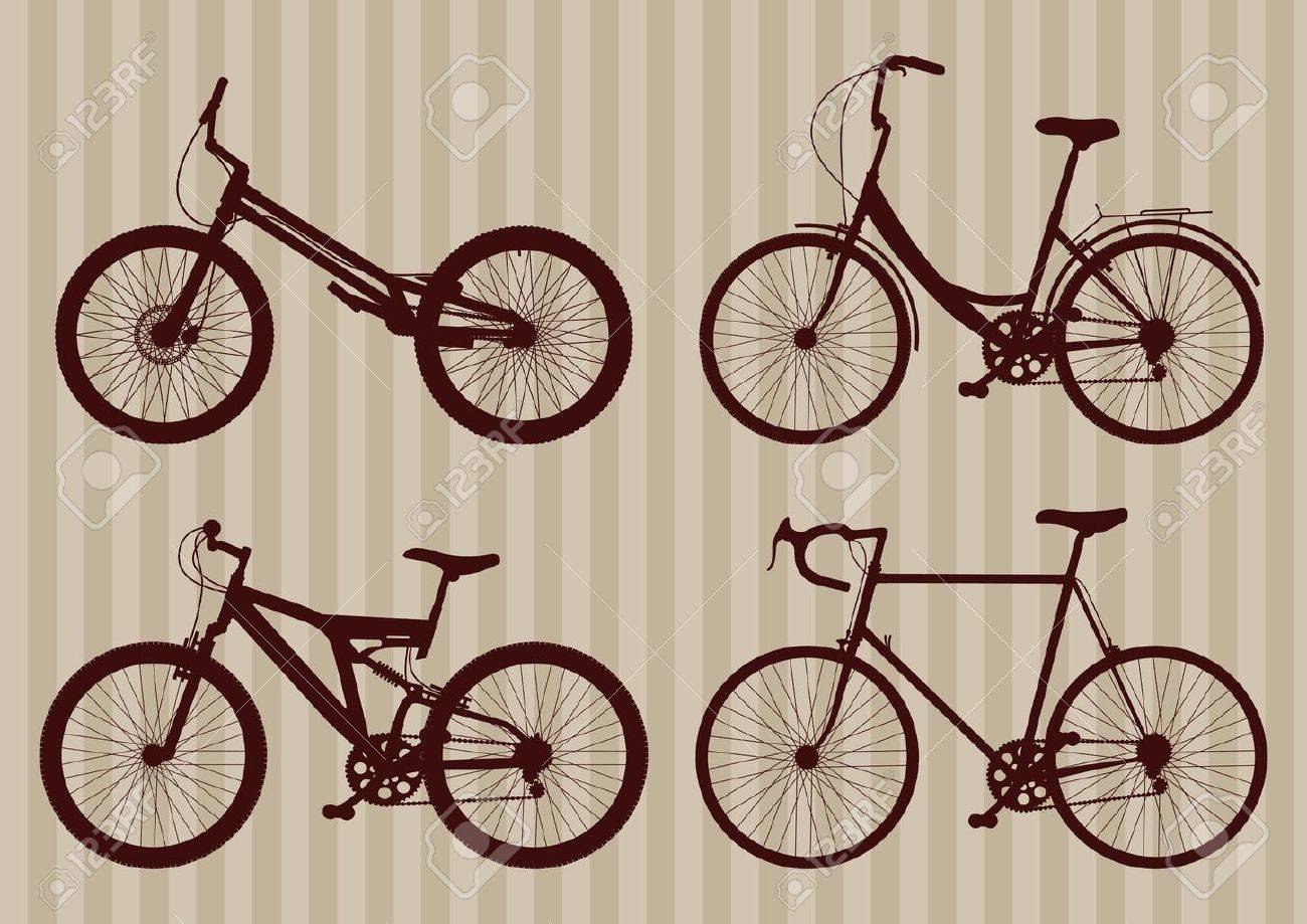 ビンテージ自転車イラスト集のイラスト素材 ベクタ Image ビンテージ自転車イラスト集のイラスト素材 ベクタ Image