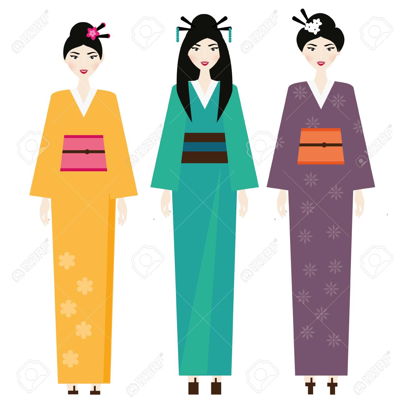 Ropa Tipica Japonesa Niña Ropa De Japonesa Ropa Tradicional