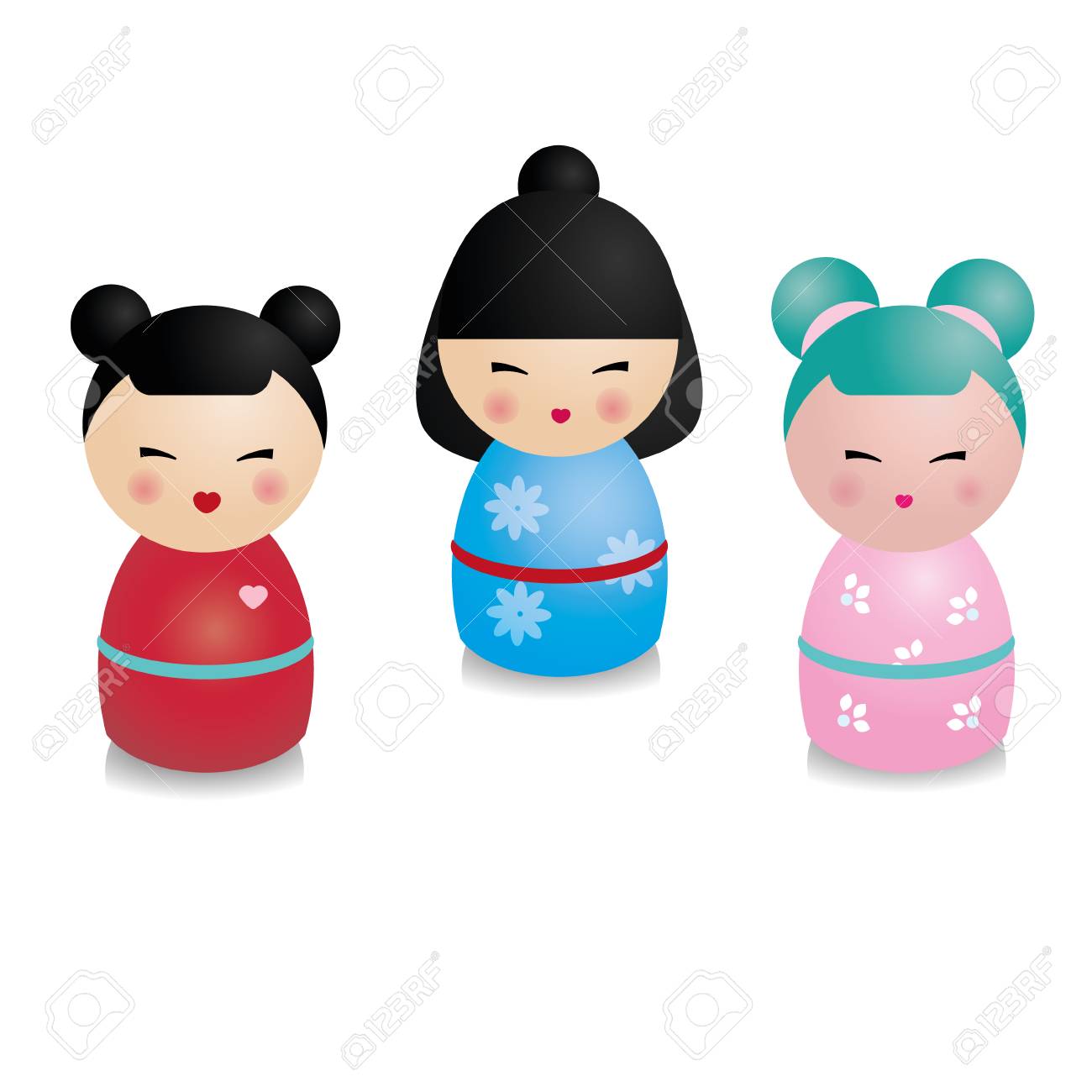 cute kawaii dolls