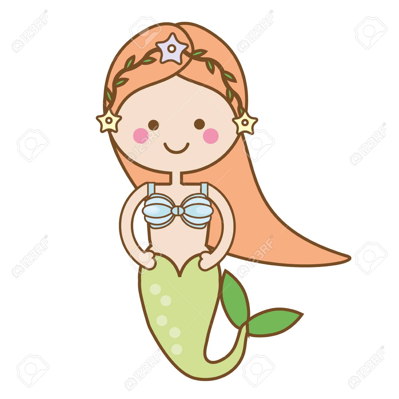 かわいい人魚文字漫画のスタイルで ベクトル イラスト ウンディーネの妖精のプリンセス ステッカー 子供ベクトル イラスト のイラスト素材 ベクタ Image かわいい人魚文字漫画のスタイルで ベクトル イラスト ウンディーネの妖精のプリンセス ステッカー 子供ベクトル イラスト のイラスト素材 ベクタ Image