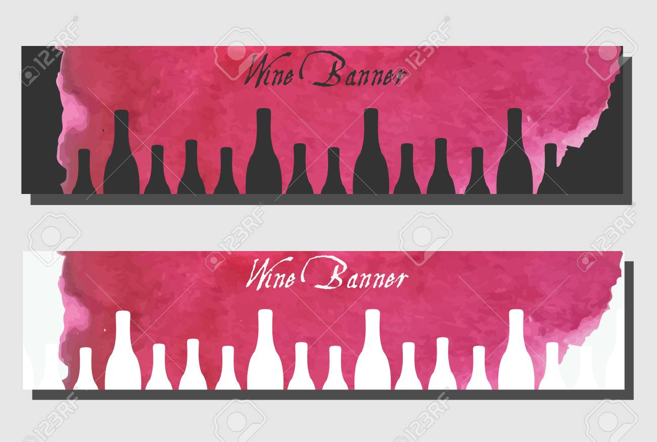 wine banners design template vector flyers collection artistic artistic flyers