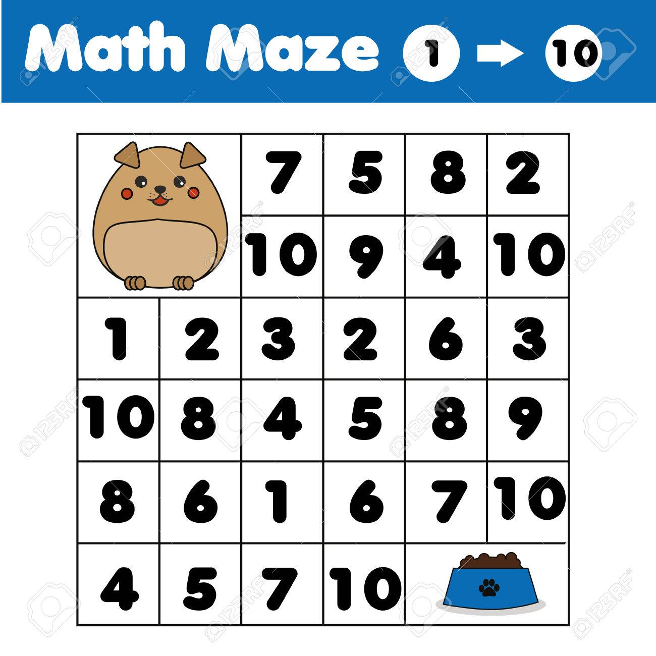 math maze game