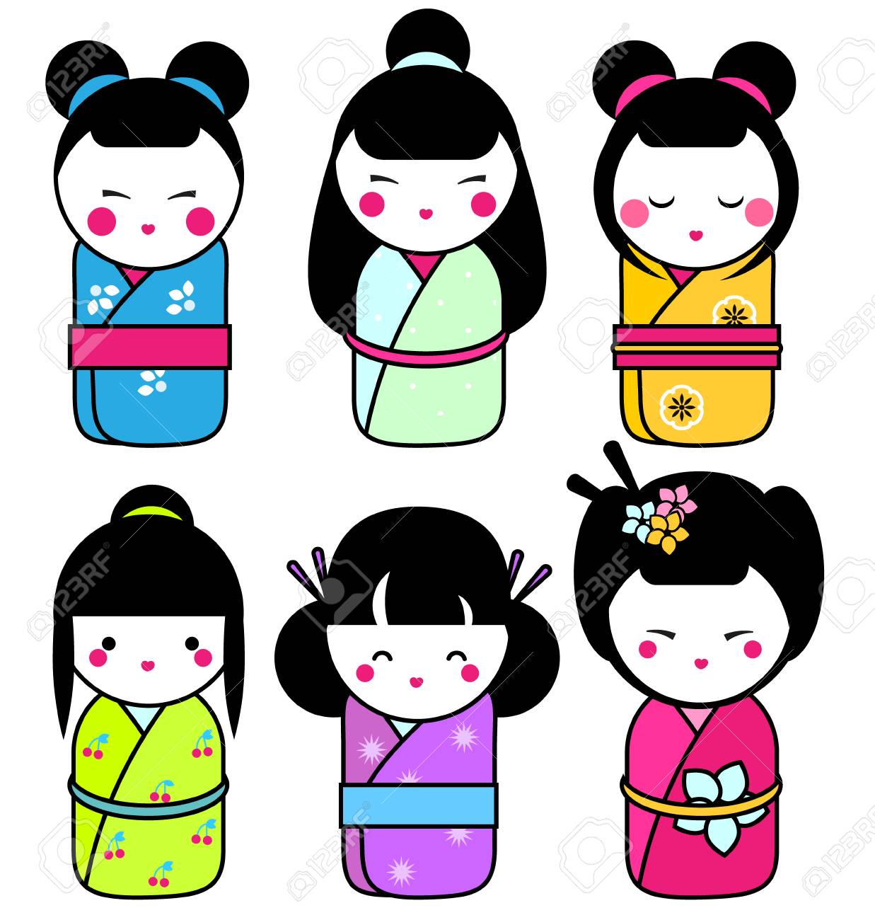 muñecas japonesas kawaii