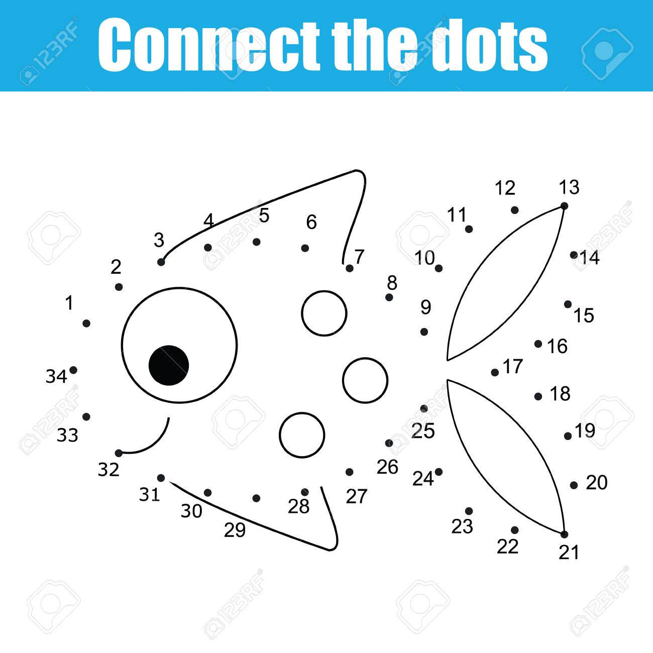 ドット子供の教育描画ゲームを接続します 子供のための数字ゲームでドットにドット 魚を持つ幼児のための印刷可能なワークシート活動のイラスト素材 ベクタ Image ドット子供の教育描画ゲームを接続します 子供のための数字ゲームでドットにドット 魚を持つ幼児のための印刷可能なワークシート活動のイラスト素材 ベクタ Image