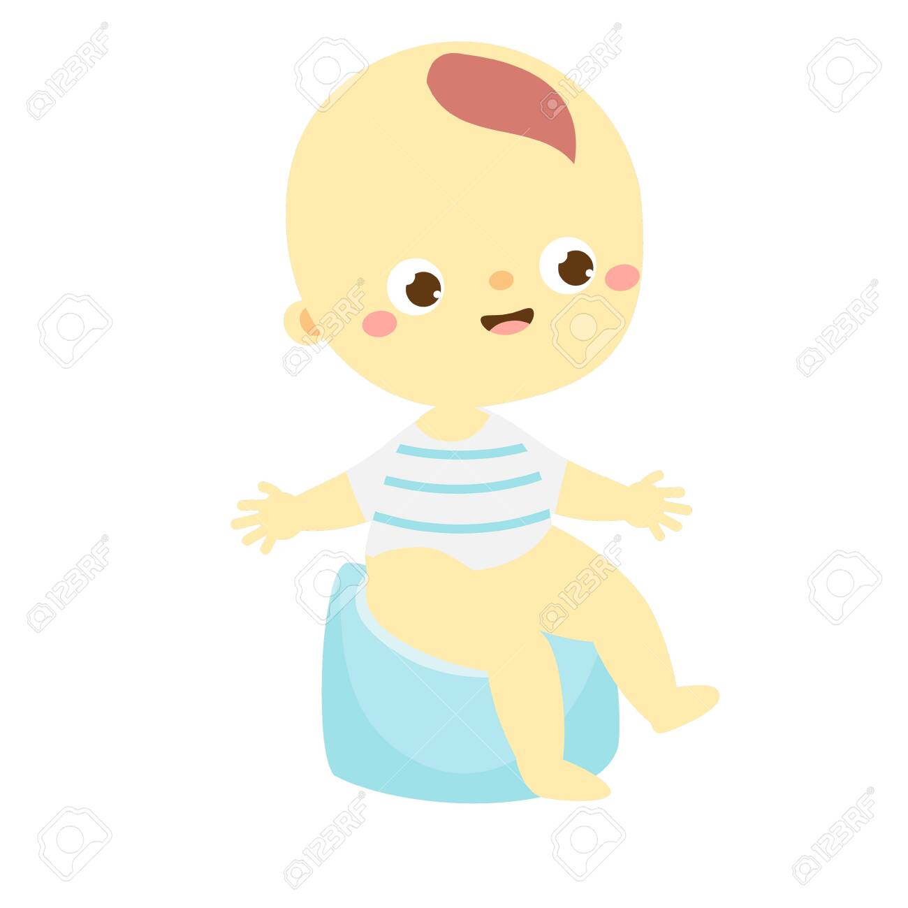 Toilet Training Child Boy Clip Art PNG, image size:1300x1300