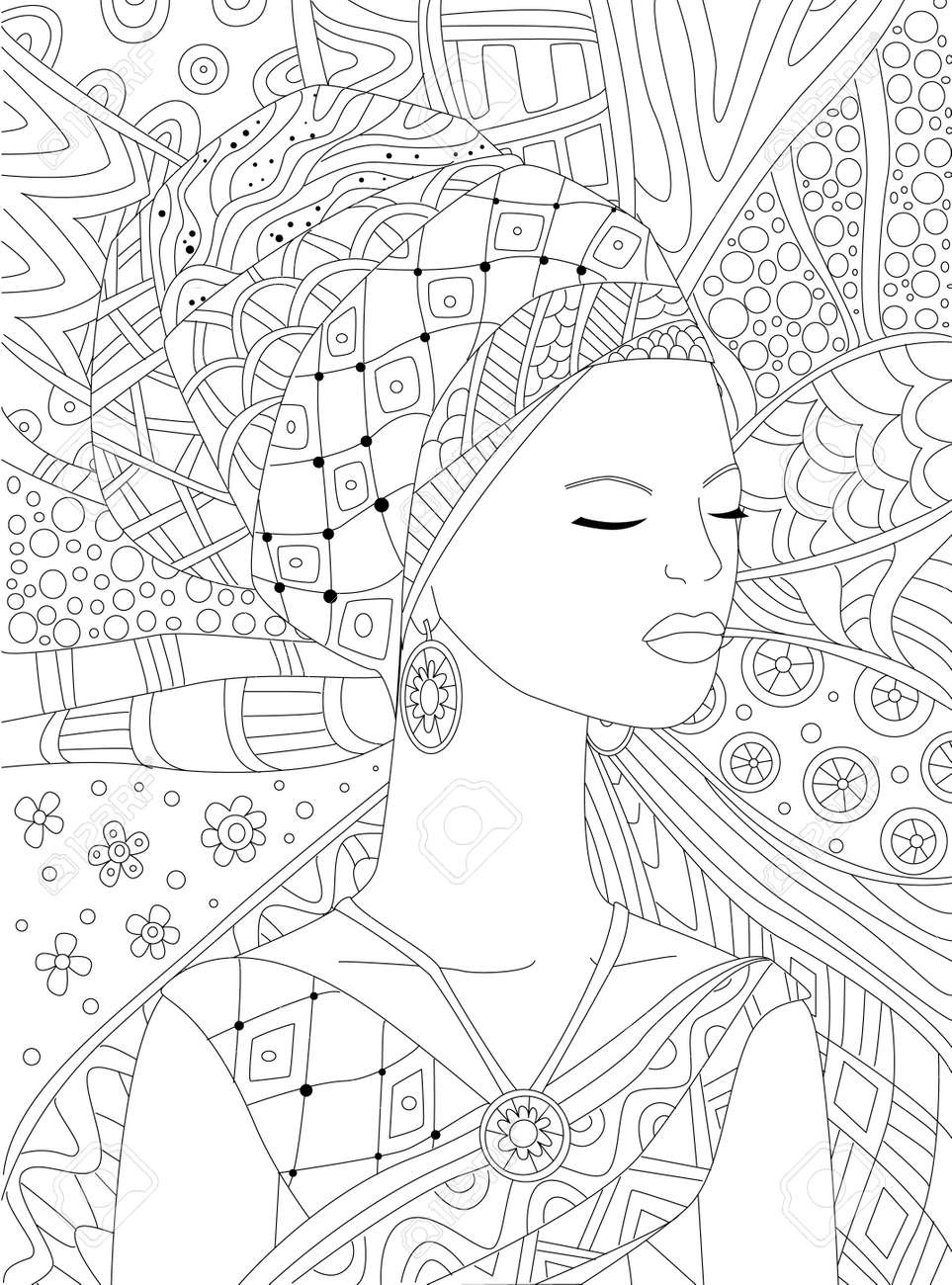 Close-Up Coloring Pages - Coloring.app, image size:963x1300