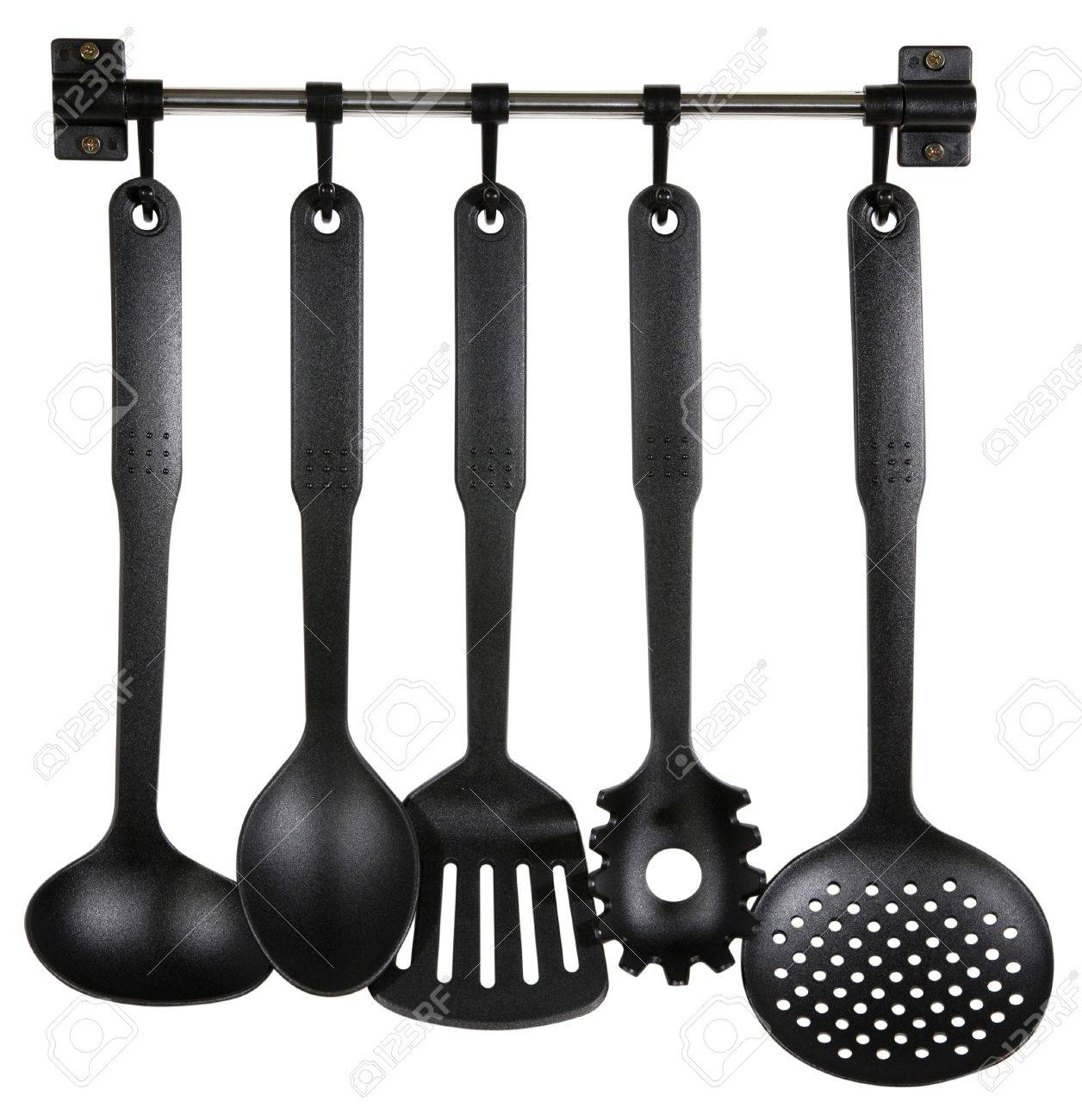 White Kitchen Utensils black kitchen utensils isolated on white background stock photo White Kitchen Utensils black kitchen utensils isolated on white background stock photo