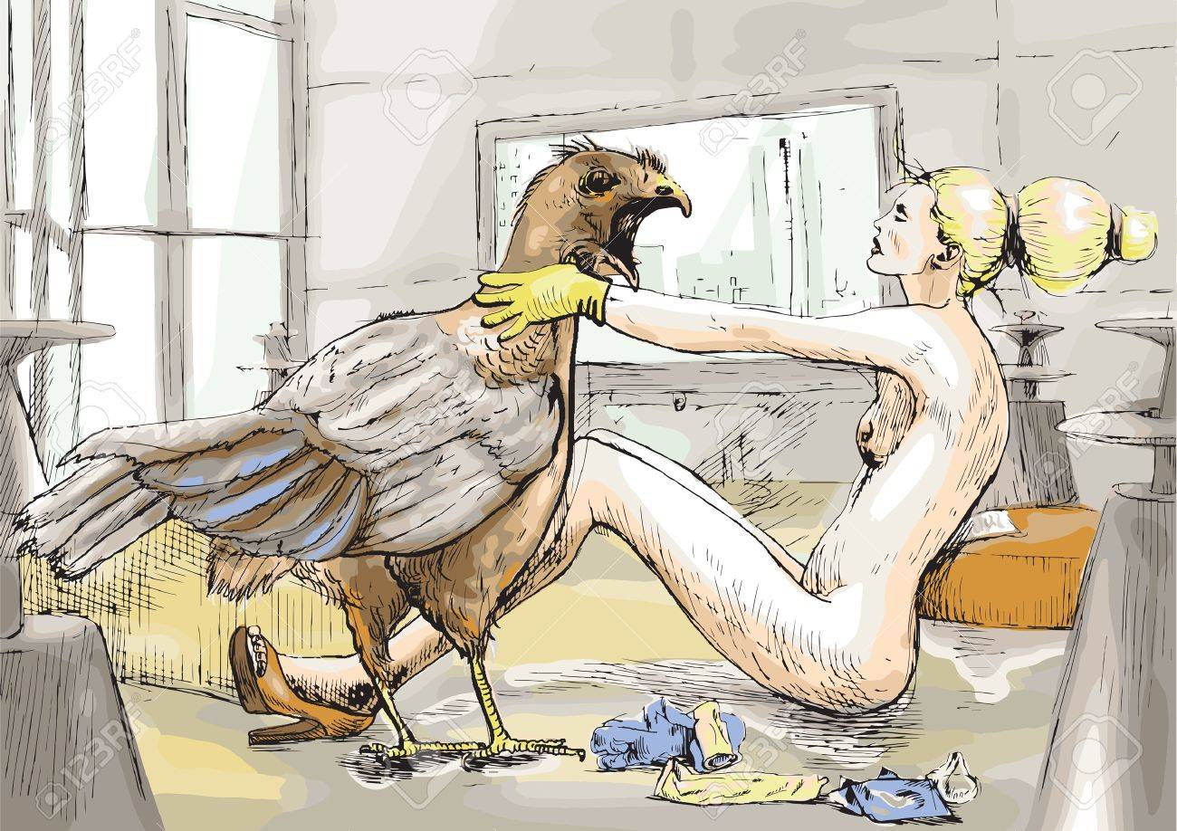 高級売春婦のイラスト素材 ベクタ Image