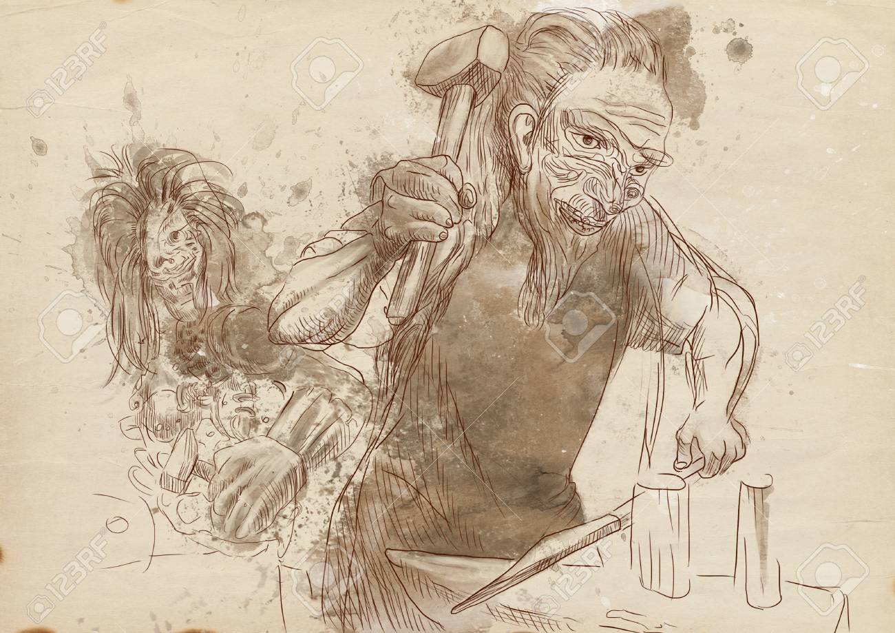 ギリシャ神話と伝説 ヘーパイストス の写真素材 画像素材 Image