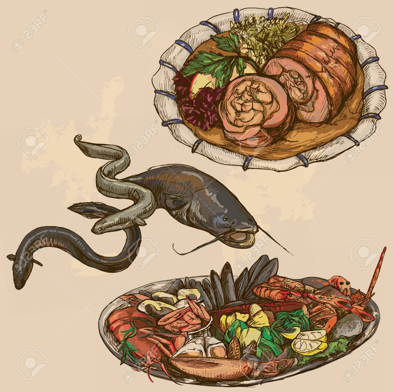 食べ物や飲み物 第 4 色パック 世界中 のイラスト素材 ベクタ Image 食べ物や飲み物 第 4 色パック 世界中 のイラスト素材 ベクタ Image