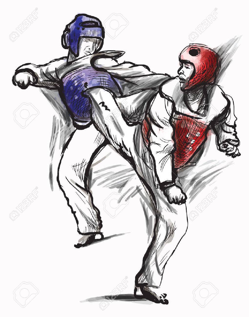 手描き下ろしベクトル 書道 に変換 スタイル シリーズからの格闘技 テコンドー京畿 韓国 の武術です それを組み合わせた戦闘および自衛の技術のスポーツおよび練習 のイラスト素材 ベクタ Image 手描き下ろしベクトル 書道 に変換 スタイル シリーズからの格闘技 テコンドー京畿 韓国 の武術です それを組み合わせた戦闘および自衛の技術のスポーツおよび練習 のイラスト素材 ベクタ Image