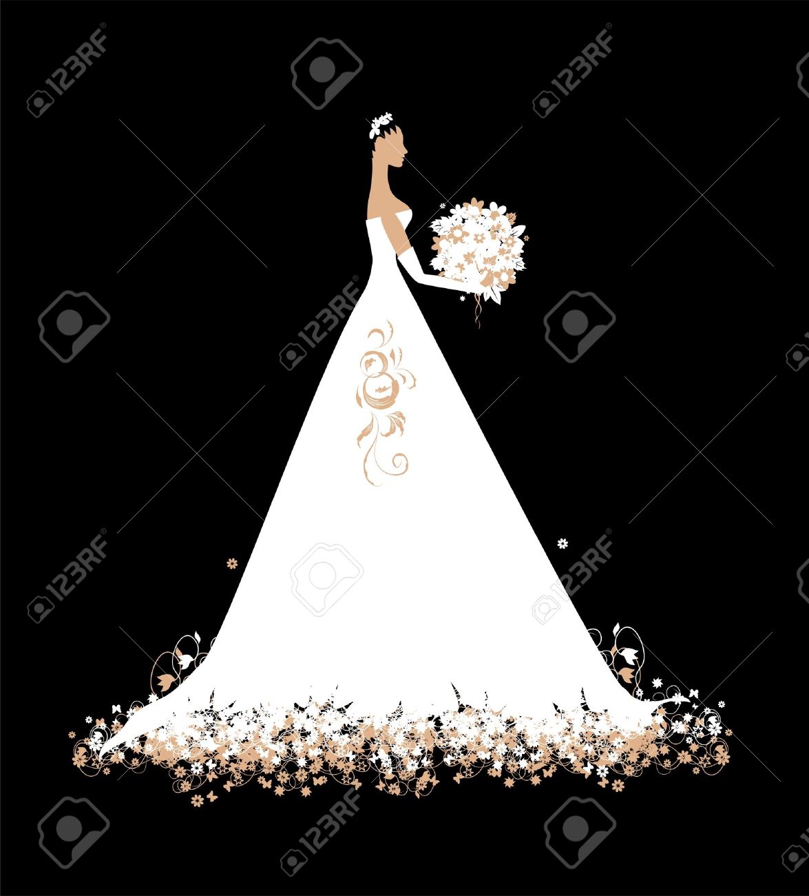 Free cartoon wedding dress free vector download (15,967 Free ...