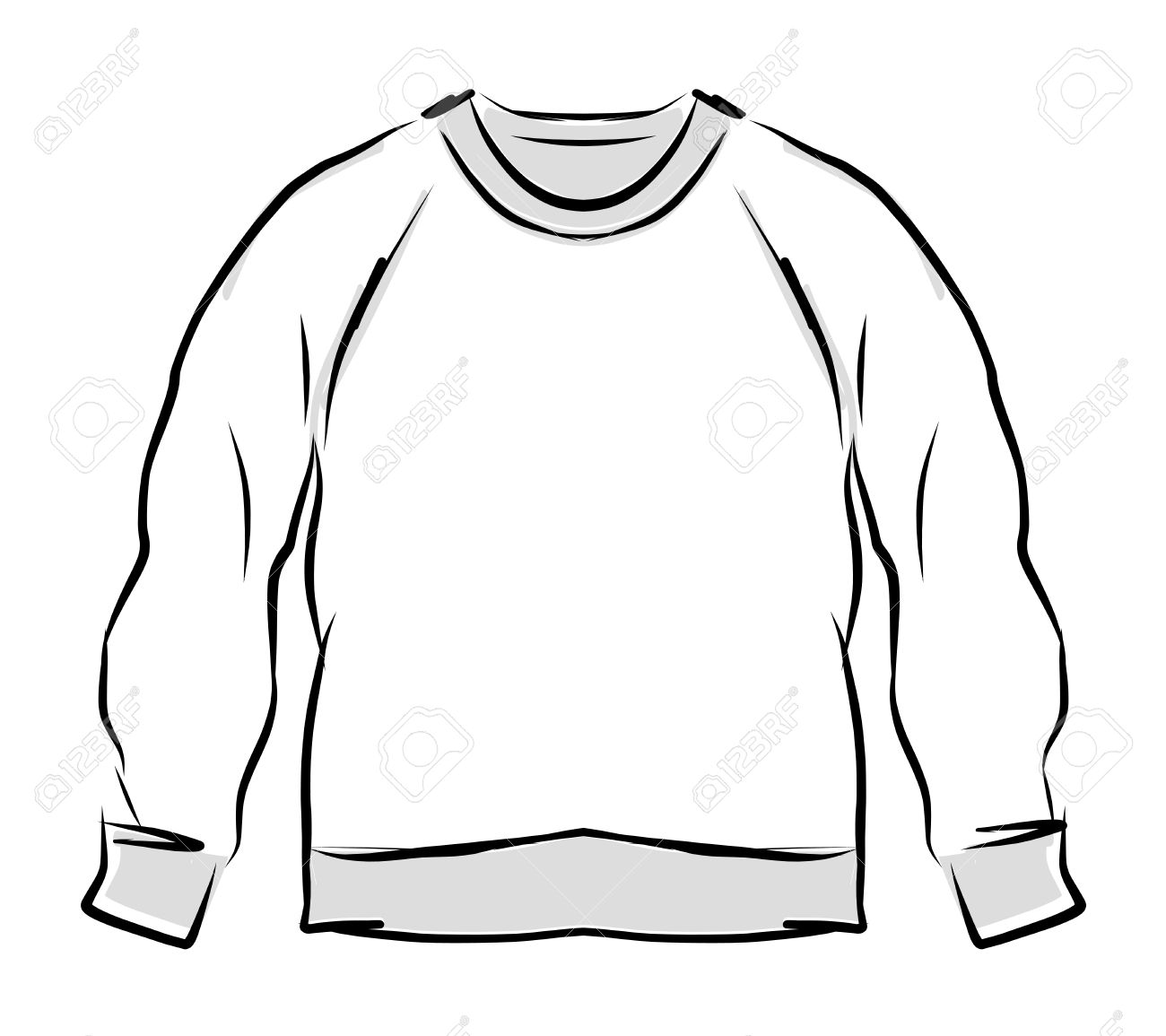 Dibujo Abstracto Sudadera Para Su Diseño Ilustraciones Svg, Vectoriales,  Clip Art Vectorizado Libre De Derechos. Image 27151033.