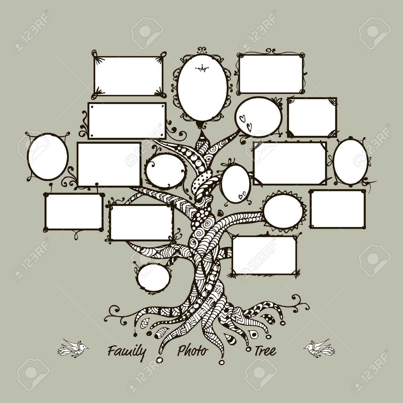 family tree pattern