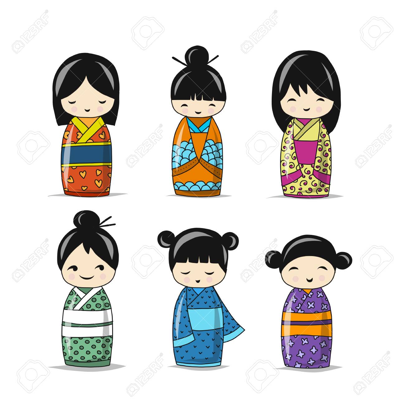 poupees japonaises