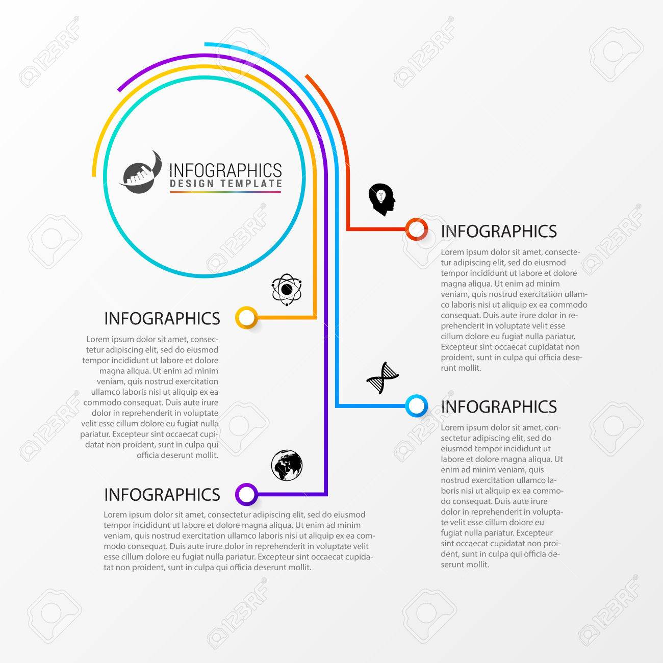 path infographic