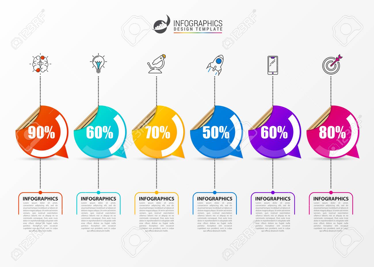 modern business horizontal timeline infographic template timeline infographic horizontal