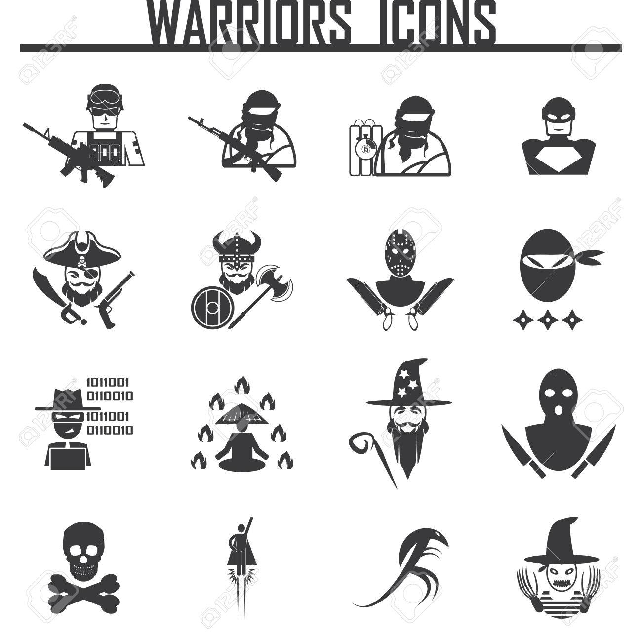 ancient warrior character for