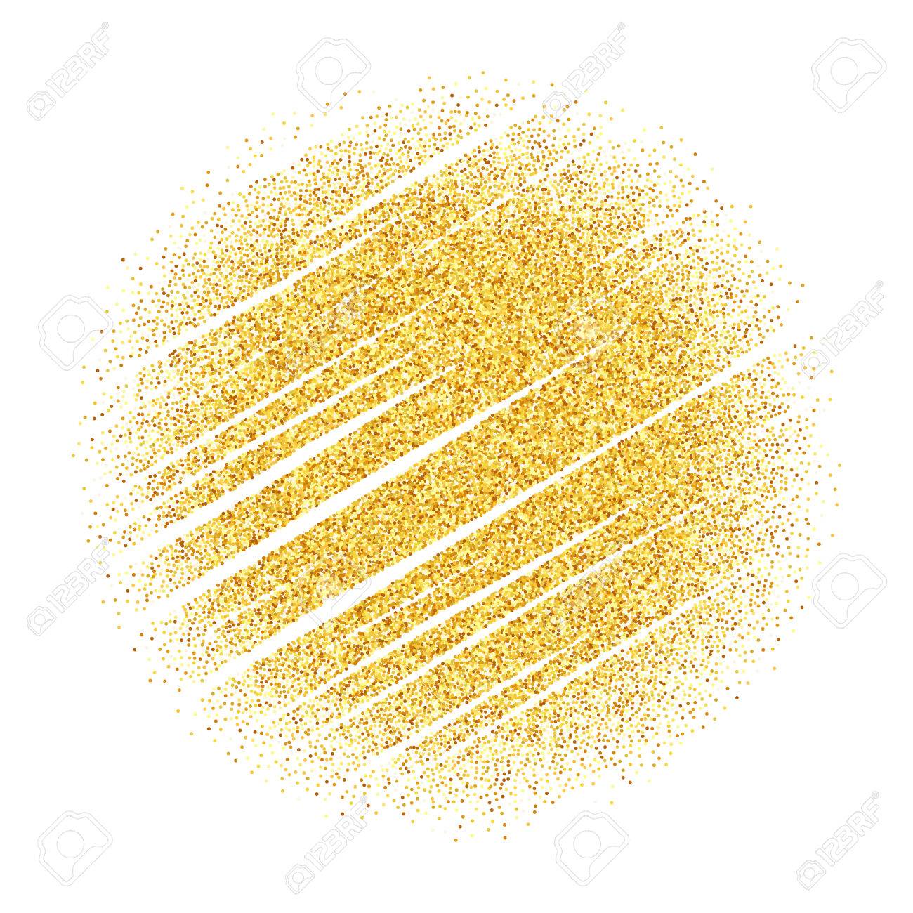 vector gold glitter wave abstract background golden sparkles