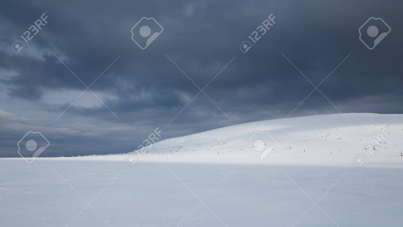 Winter landscape in Krkonose (Poland, Czech Republic) - 133036477 Winter landscape in Krkonose (Poland, Czech Republic) - 133036477