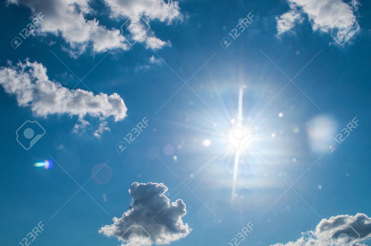 雨の後の太陽の絵 の写真素材 画像素材 Image