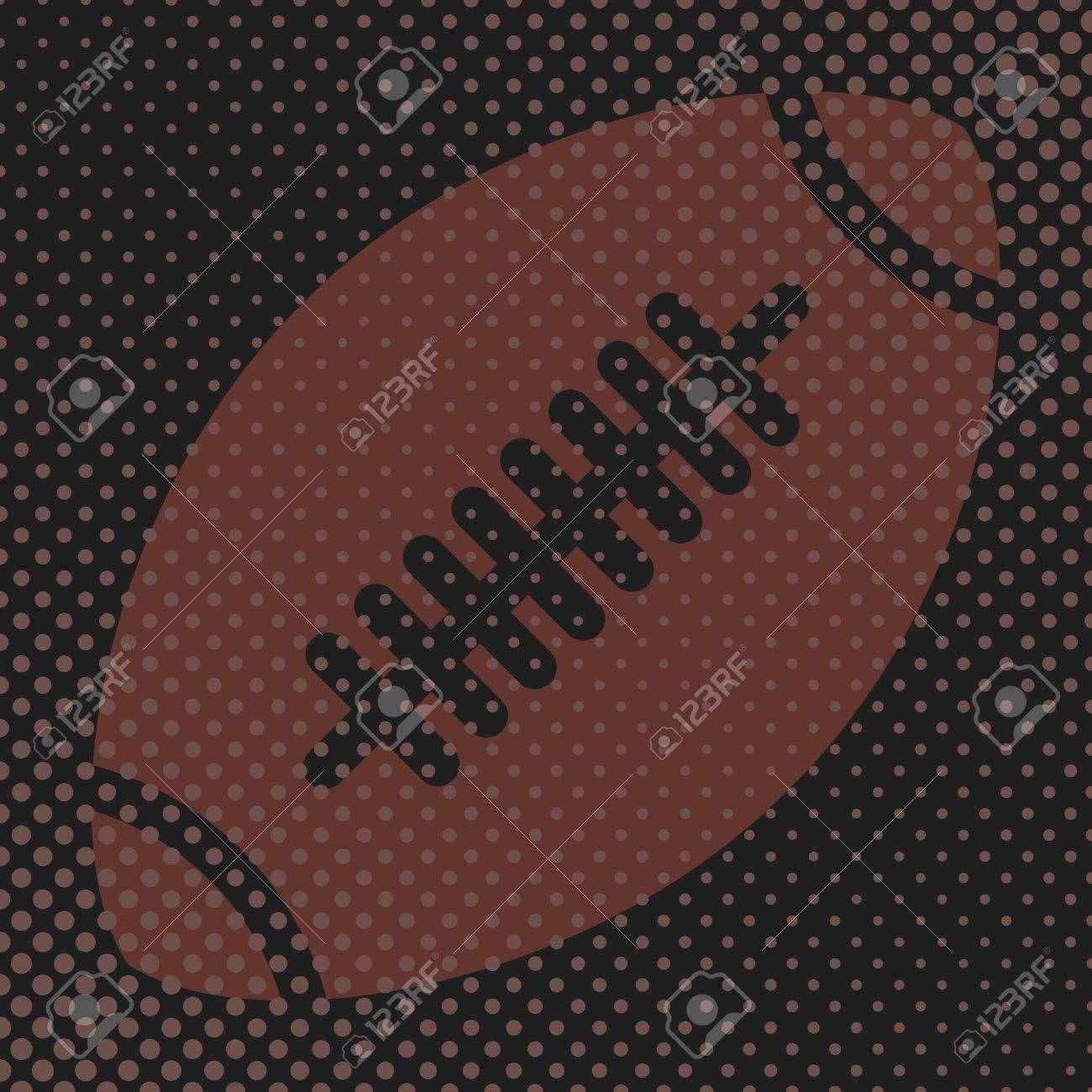 American Football 6x8 FT Photo Backdrops,Cartoon Style Rugby Icons Balls American Culture Competitive Game Sports Background for Party Home Decor Outdoorsy Theme Vinyl Shoot Props Multicolor