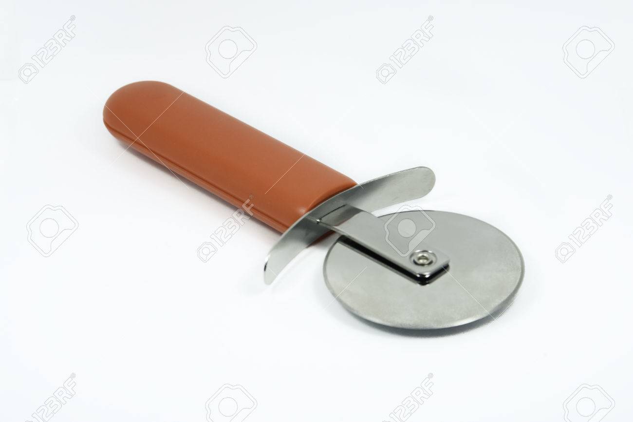Pizza Roller Cutter In Left View Stock Photo Picture And Royalty Free Image Image