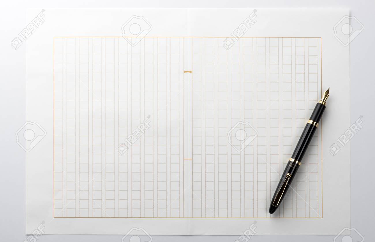 fountain pen on manuscript paper free manuscript paper