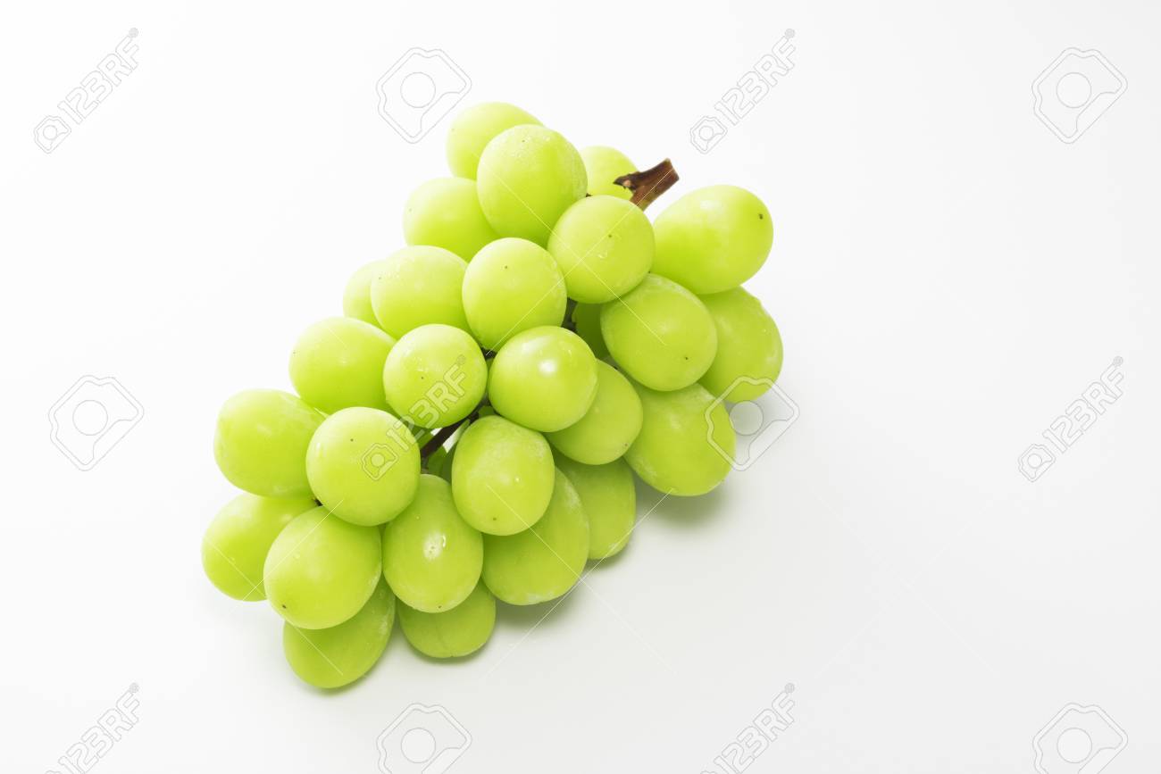 シャインマスカット 種なしブドウ品種 の写真素材 画像素材 Image