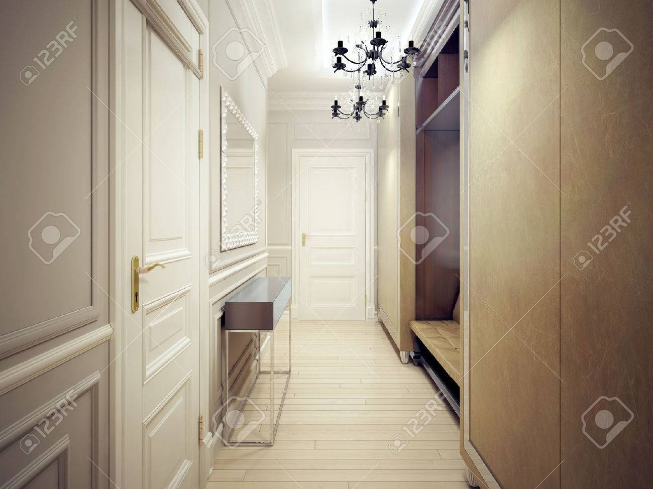 Style Moderne Couloir. Un Couloir étroit Et Fonctionnel Avec Des ... Style Moderne Couloir. Un Couloir étroit Et Fonctionnel Avec Des ...