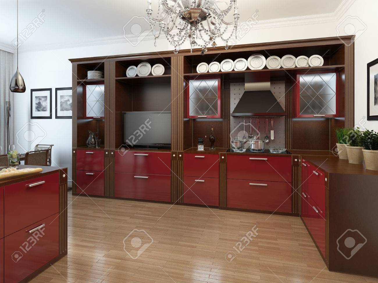 Cocina en el estilo Art Deco, imágenes 18d Cocina en el estilo Art Deco, imágenes 18d