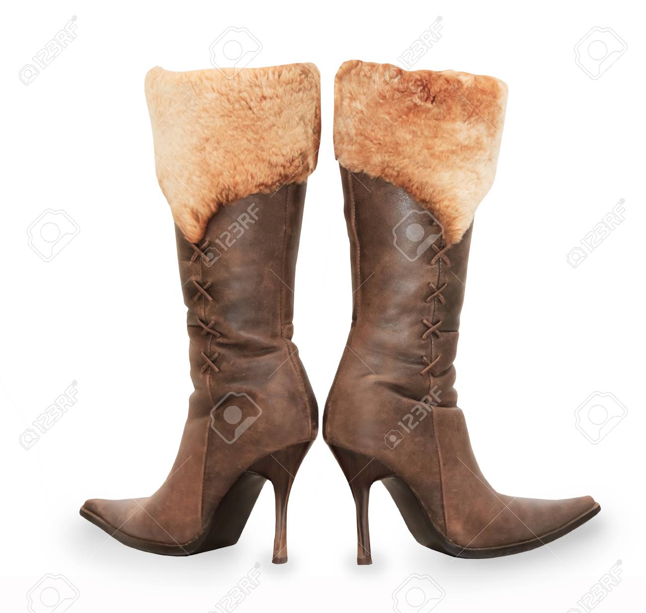 botas ante mujer