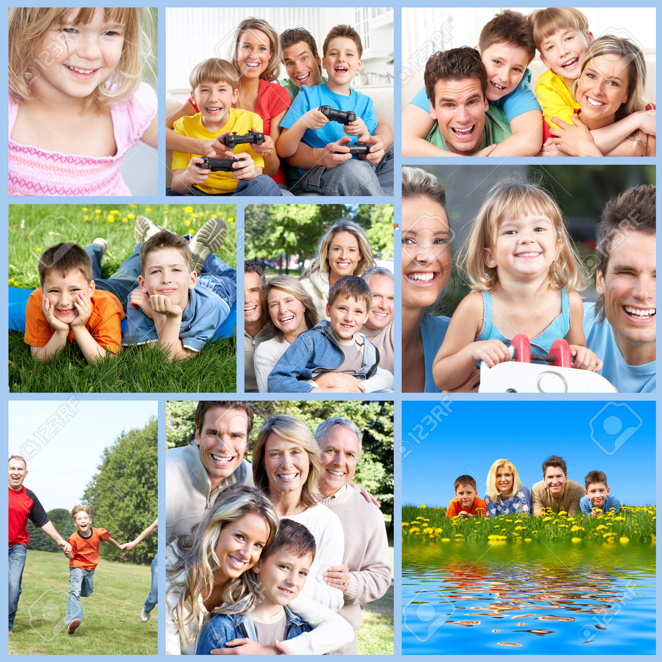 View Pic Collage Bilder Background