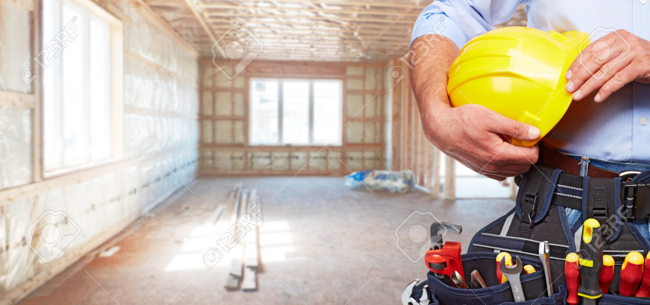 builder handyman with construction