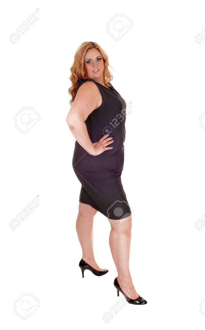 plus size chunky heels