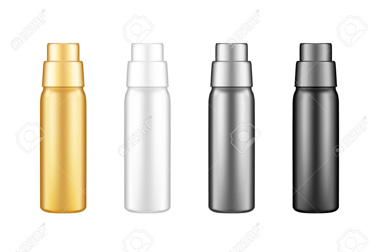Download Gold White Silver And Black Shampoo Bottle Mockup Set Stock Photo Picture And Royalty Free Image Image 151446685
