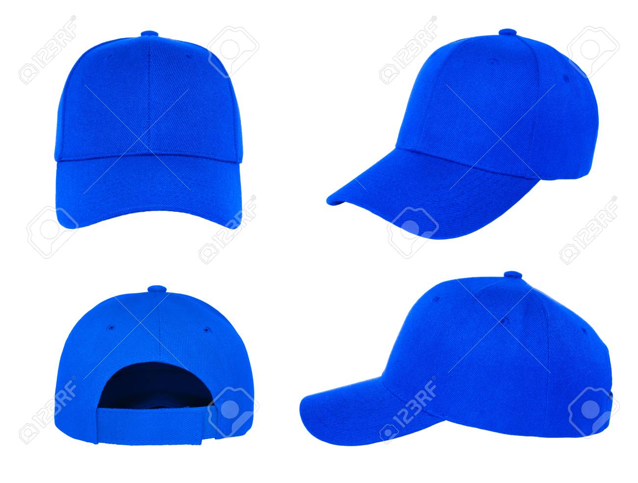 blank baseball hats