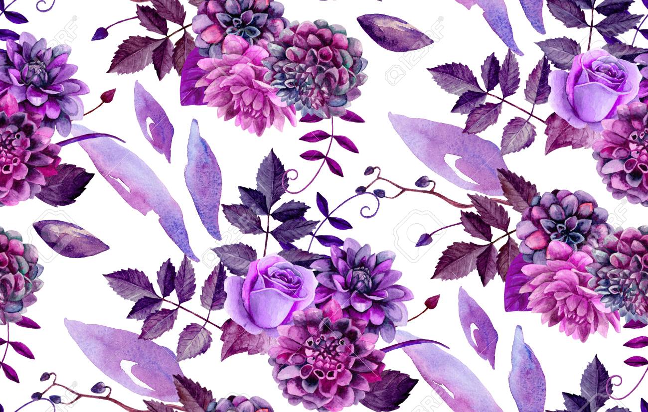 purple flower background