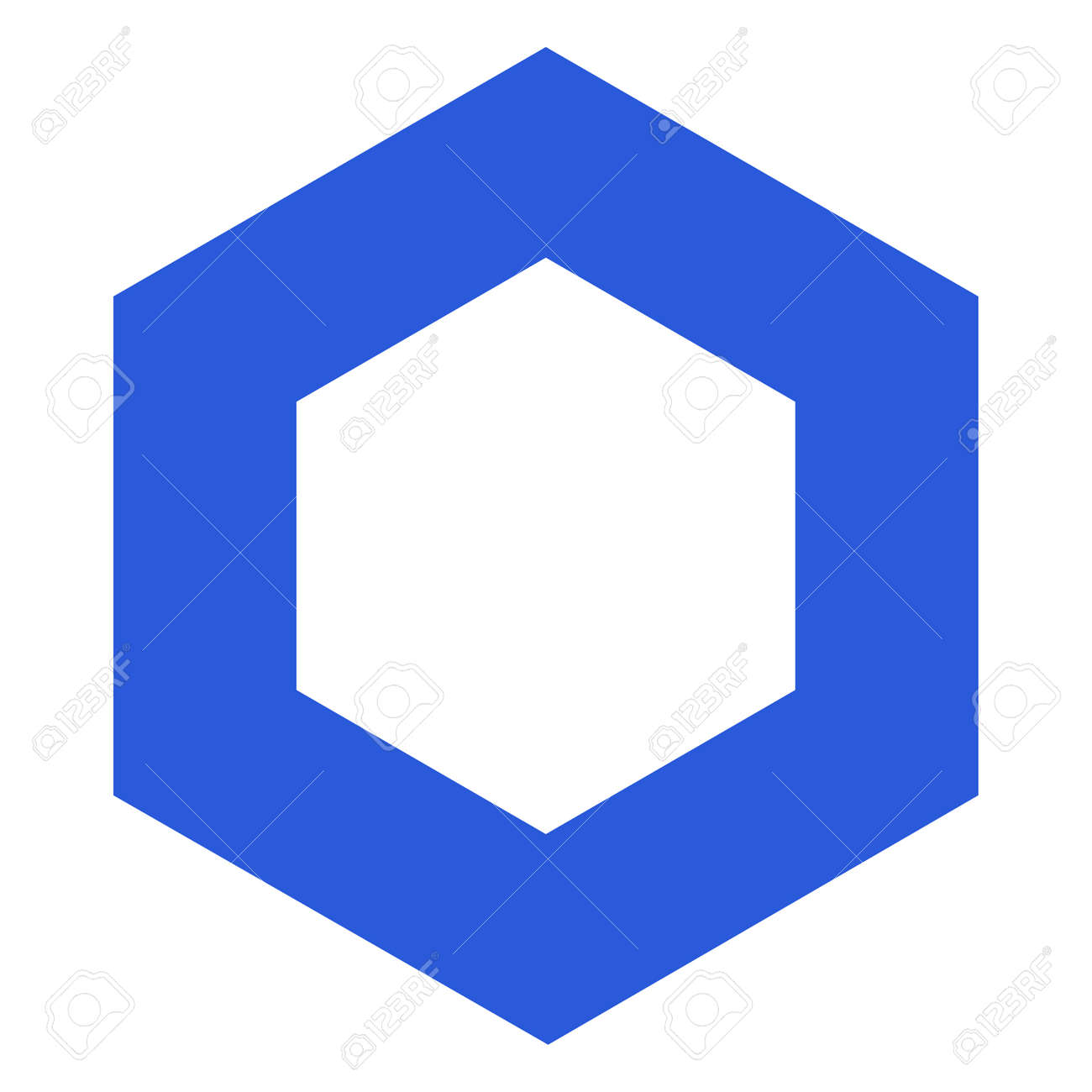 Chainlink 링크 토큰 기호 암호 화폐 로고 동전 아이콘 흰색 배경 벡터 일러스트 레이 션에 고립 로열티 무료 사진, 그림,  이미지 그리고 스톡포토그래피. Image 170670003