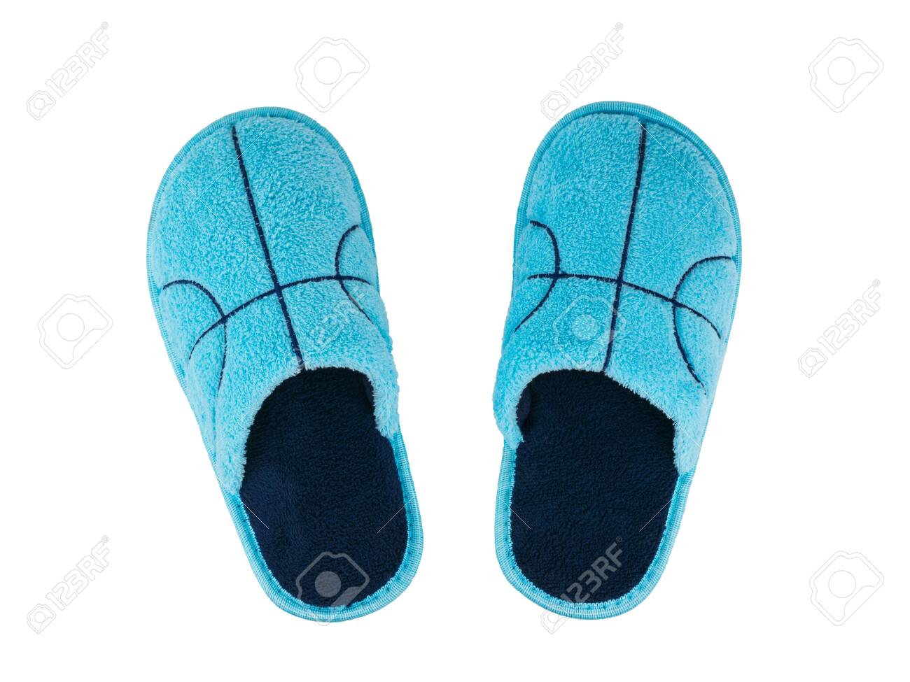 dark blue slippers