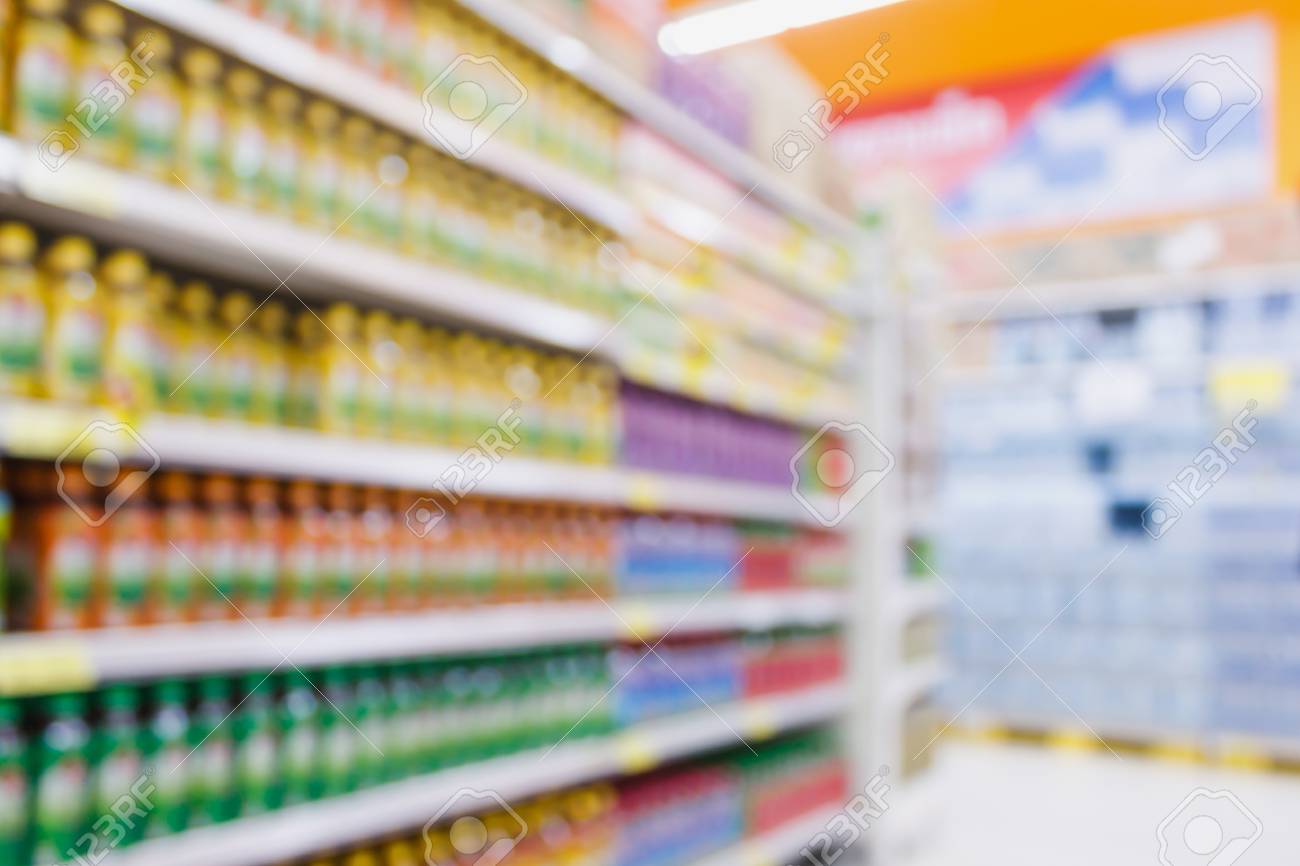 Supermarket Aisle With Beverage Product Shelves Blur Background - 1300x866 - jpeg Beverages In The Supermarket Aisle